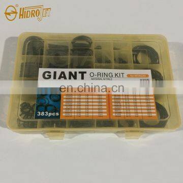 High Quality 90 SHORE 383PCS O-Ring Box Fit For Hitachi Parts O Ring Sealing Kit photo-2