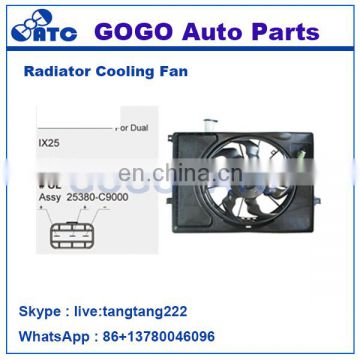 12v DC CAR Radiator A/C Cooling Fan Motor for IX25 OEM 25380-C9000