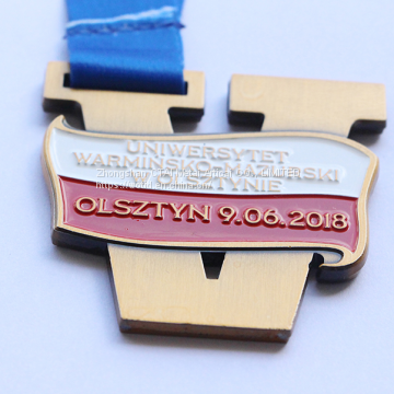 Manufacture Metal Paint Competition Medal Zinc Alloy Marathon Medal Games Medal Customization photo-2