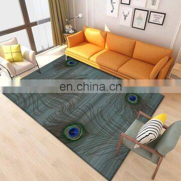 Chinese custom 3D printed  cheap  design floor carpet living room