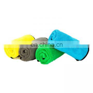 30 x 40 CM Durable Coral Velvet Microfiber Car Wash Towel With Seam Edge