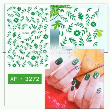 Brand Logo Nail Butterfly Sticker Art Custom 2d XF Series Supplies 2020 New Arrival Professional Design Lovely Decal