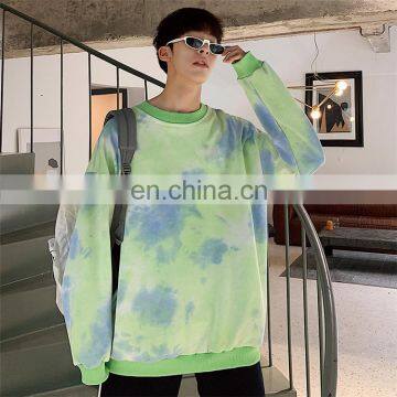 Tie Dye Oversize With Rulex Crewneck Unisex Mens Womens Hoodies Sweatshirt