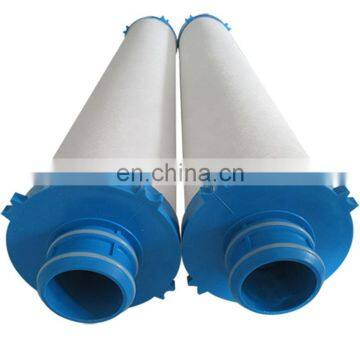 High flow rate application pleated filter cartridge replacement