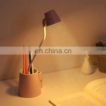 MESUN Multifunction portable USB LED Reading Desk Lamp with mini fan and pencil vase