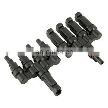 1 Male to 4 Female(M/4F) and 1 Female to 4 Male(F/4M) 1 Pair Solar Energy Panel MC-4 T Branch Connectors Cable Coupler Combiner photo-6