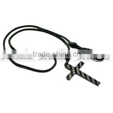 Professional Wholesale Carbon Fiber Funny Cross Bracelet