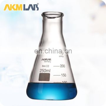 AKM LAB Borosilicate Glass Flask Erlenmeyer Flask 250ml