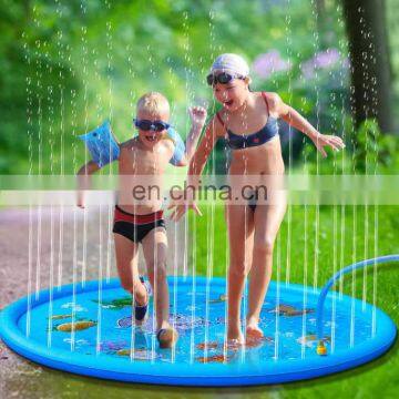 170cm Backyard Water Spray Baby Wadding Inflatable Kiddie Pool With Splash Sprinkler for Summer Fun photo-2