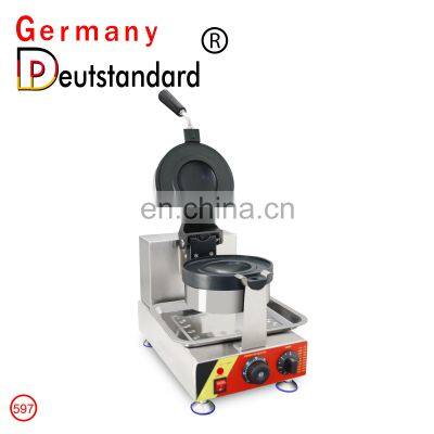 Deutstandard Snack Machine Burger Ice Cream Oven Waffle Bowl Maker