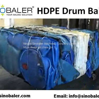 HDPE Drum Baler Machine