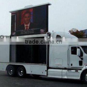 mobile led advertising display