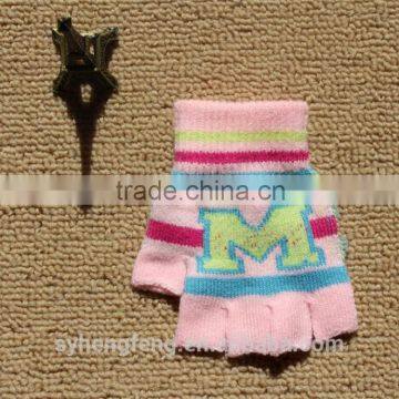 wholesale custom baby knit mittens