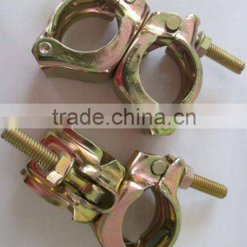Scaffold pressed coupler
