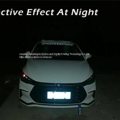 Speed Hunters Custom Text Printing Vinyl Film Windshield Decals Reflective Sports Car Window Stickers photo-5