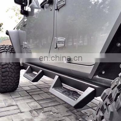 China Factory Style Side Steps Side Bar for Jeep Wrangler JK 2 Door 4 Door 4x4 Accessoires photo-2