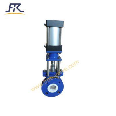 2 Inch Pneumatic Ceramic lined Knife Gate Valve