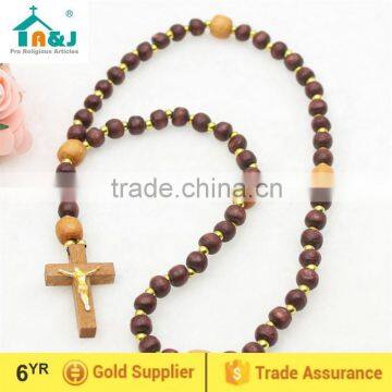 ODM availableOEM welcome st. benedict wood rosary Special Handmade