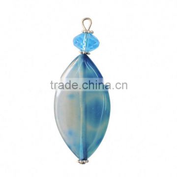 Wholesale Gemstone Beads Agate pendant natural carnelian earring pendant