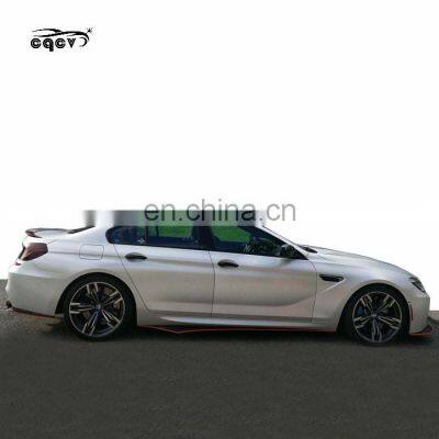 Super Pefect CQCV Style Carbon Fiber Body Kit for BMW M6 Carbon Fiber Front Lip Rear Lip Side Skirts and Wing Spoiler photo-4