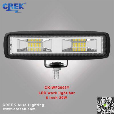6 INCH 20W LED WORK LIGHT BAR