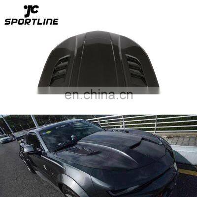 Carbon Fiber Bonnet with Engine Hood Vents for Chevy Camaro 2016-2018