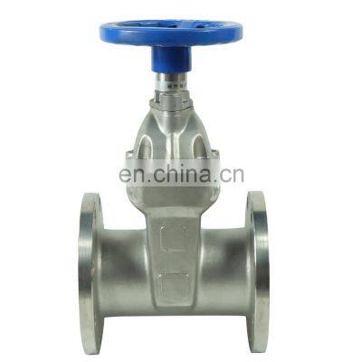 DKV Integral forged flange gate valve oil free and degreasing gate valve