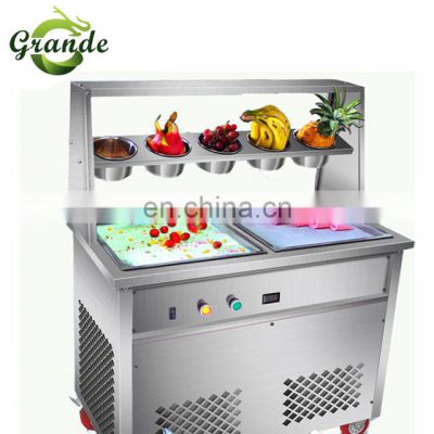 Discount Wholesale Fried Ice Cream Roll Cold Plate Freezer sale