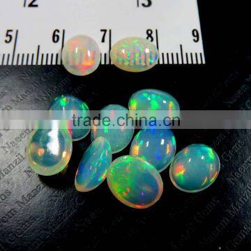 Ethiopian Opal 8x10 mm oval cabochon