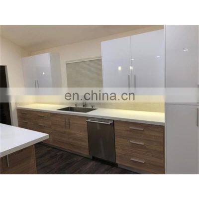 Customization Manufacture Wood Grain Kitchen Cupboard