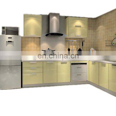 Malaysia Hot Sell Inexpensive Wood Veneer Kitchen Cabinet photo-5