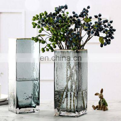 wedding glass vase centerpiece rectangular glass & crystal vases in bulk