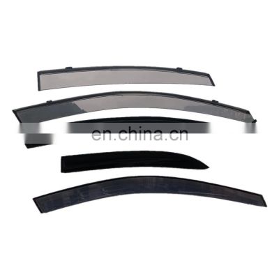 Black Acrylic Car Door Sun Vent Visor Car Deflector Injection Window Visor For Toyota sienna 2020