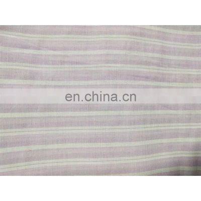 Manufacturer Well Made 94%cotton 6%rayon Cotton Rayon Fabric Striped Fabric photo-5