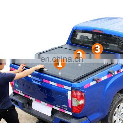 Hard aluminum Retractable Roller lid Shutter Tonneau Cover for Mitsubishi Triton L200