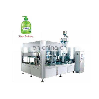 Factory Direct Sales Automatic PLC Control Alcohol Hand Sanitizer Filling Machine