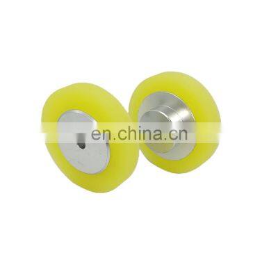 200mm Polyurethane Synchronizer Wheel 6 MM Bore 2pcs in a Bag for Rotary Encoder Meter Counter photo-3