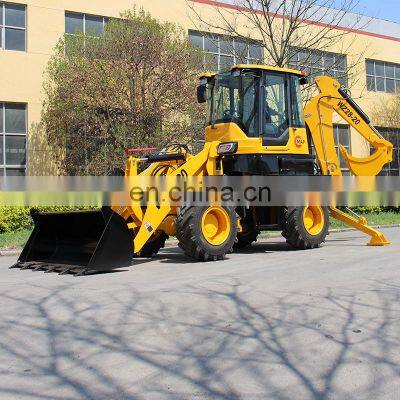 Hot Sale Multifunctional WZ28-20 Backhoe Loader With Air Condition Cabin and Attachments photo-2