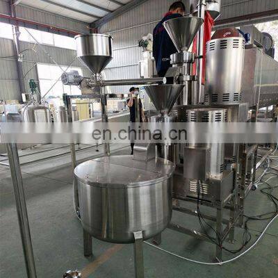 Factory Cashew Butter Production Line 200kg/h Tahini Hummus Production Line Peanut Production Line