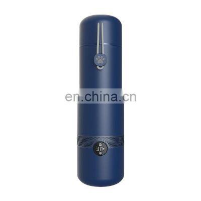 smart temperature control cooler vehicle mini portable center console canned drinks wine cooling and heating cup