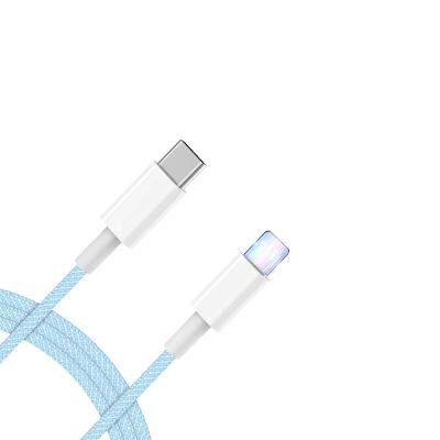 2021 Wholesale Cellphone Accessories Charger Fast Charging Cable 12W PD USB-C  / Type-C Data Cable