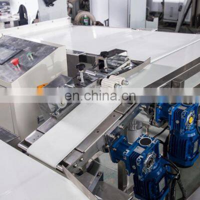 L1000T Automatic Horizontal Lifting Type 2 Lines Flow Crisp Cereal Bar Feeding and Snack Packing Machine Line photo-5