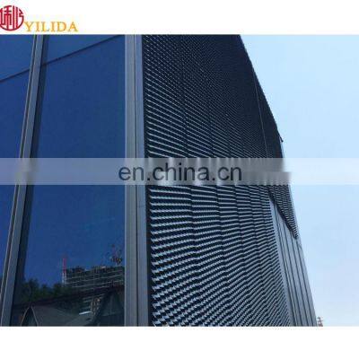 Charcoal Gray Aluminum Expanded Metal Wire Mesh for Curtain Wall /Hengshui Factory /nice Price photo-4