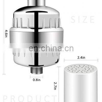 Chlorine Removal Hard Water Factory Hot Sale High Quality Shower Purifier Head Water Filter photo-3