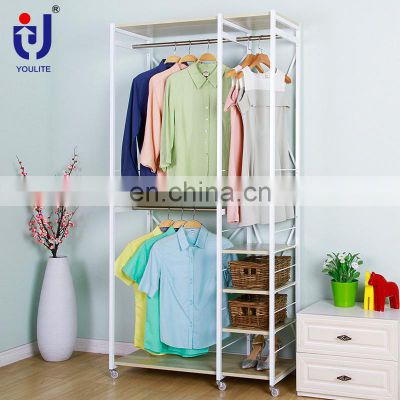 SGS Metal Closet Organizer Storage Rack Portable Wire Layer Divider Frame Shelf