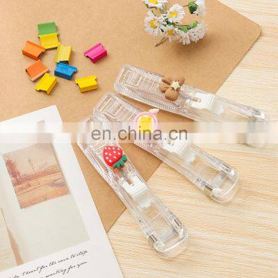 New Push Clip Stapler Staple Remover Binder Push Clamp Tape Dispenser Paper Clips Office Supplies Set Desktop Supplies photo-3