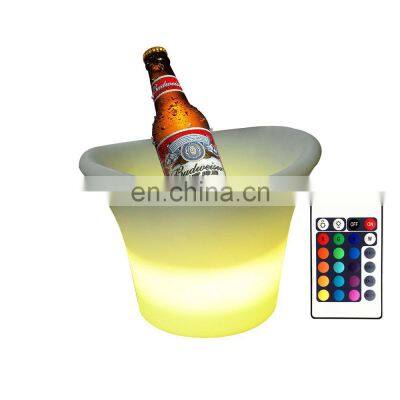 New Design Wholesale Cooling Restaurants Bucket Champagne LED Wine Coolers & Holders Customized Accepted