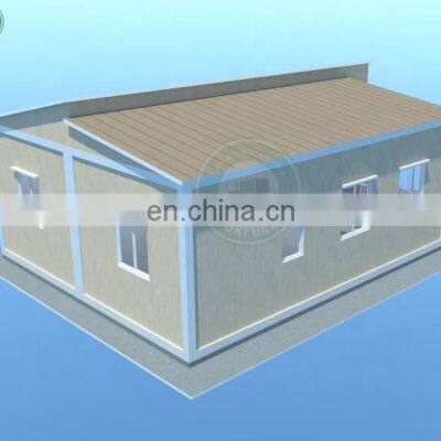2 and 3 Bedroom Design With Bathroom 48sqm Affordable Prefab House Woof Profile Sandwich Panel Houses photo-3