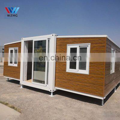 Australia wooden grain Eco houses luxury house out mobile home expandable container house
