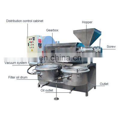 Hazelnuts Rice Bran Avocado Corn Sesame Press Plant Mill Grain Product Oil Make Machine For Sunflower Seed photo-4